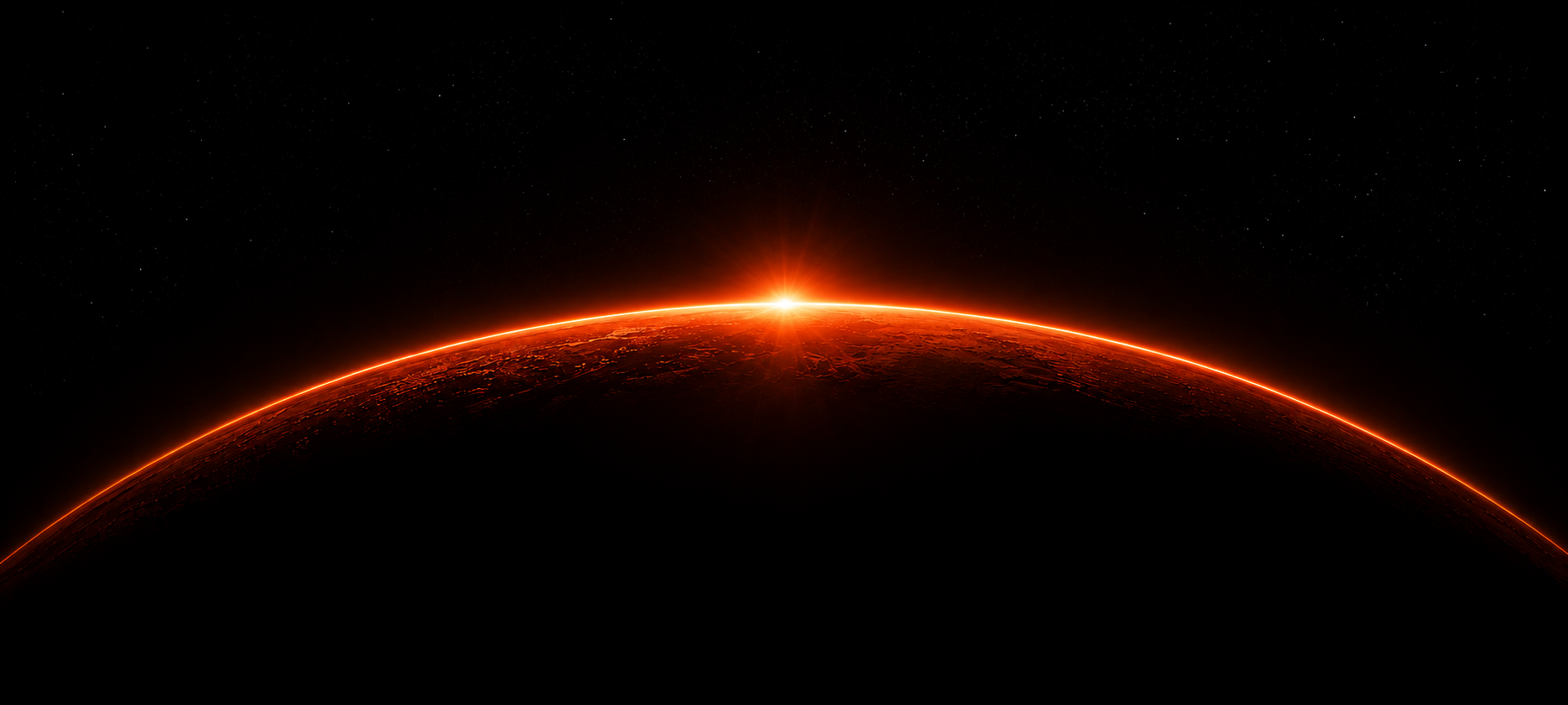 Earth illustration behind the results