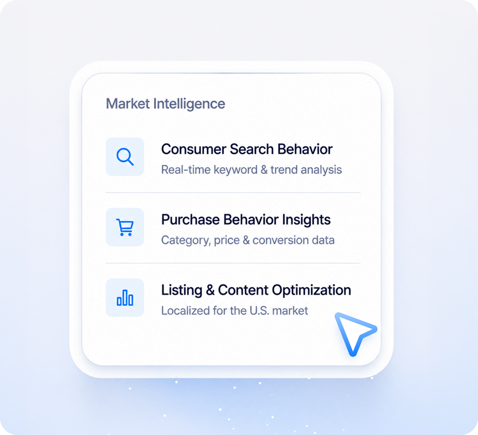 Launch & Localization service screen